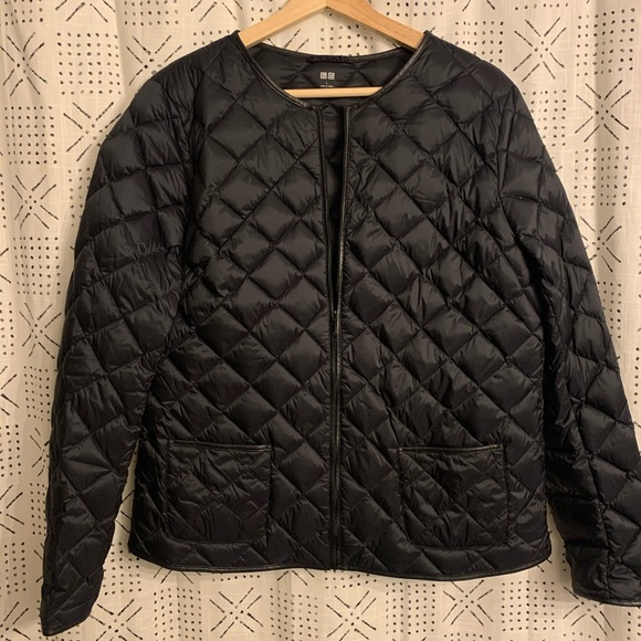 Uniqlo Jackets & Blazers - Uniqlo Black Puff Liner Coat